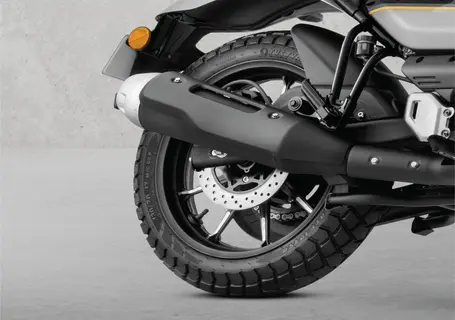 Custom Exhaust - TVS Ronin TD